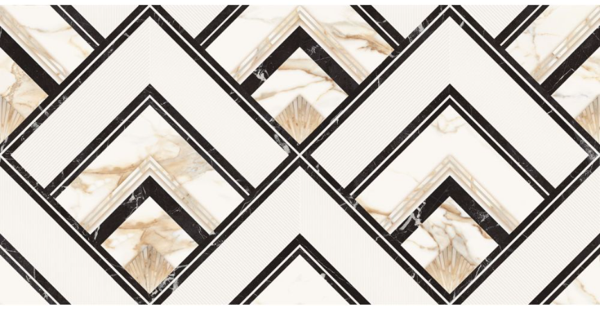 Плитка декор Allore Group Emilia Oscar W\DEC M NR Saten 30,8x60,8 см